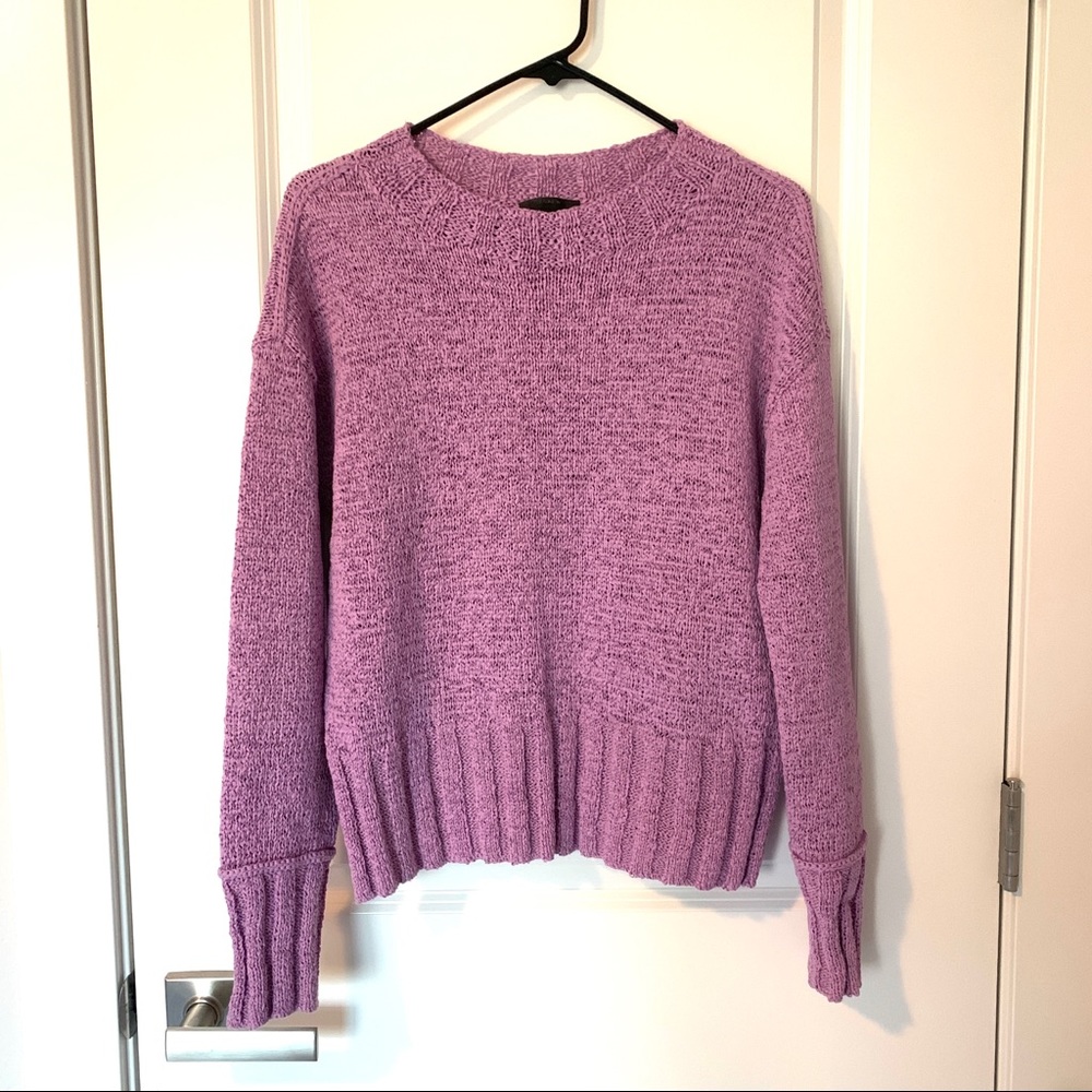J. Crew Purple Sweater
